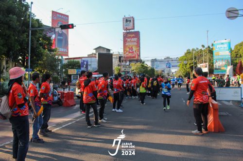 Race photo from Jabar Run 10K 2024