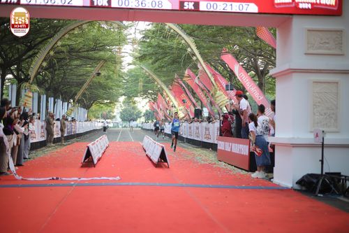Race photo from Kediri Half Marathon 2024