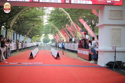 Race photo from Kediri Half Marathon 2024