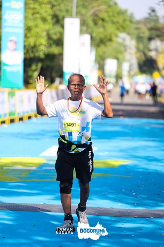 Race photo from Taman Budaya x BOGORUN 2025