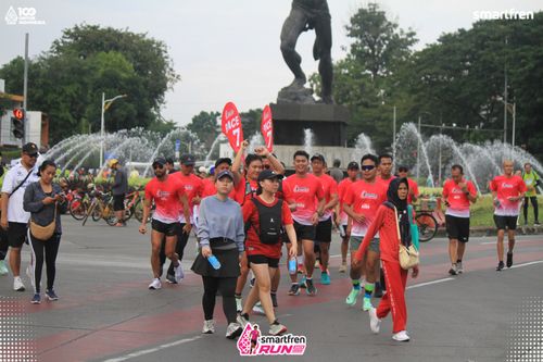 Race photo from Smartfren Run 2025 Vibes