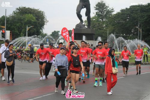 Race photo from Smartfren Run 2025 Vibes