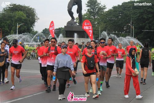 Race photo from Smartfren Run 2025 Vibes
