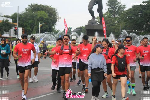 Race photo from Smartfren Run 2025 Vibes