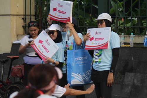 Race photo from Smartfren Run 2024 Vibes