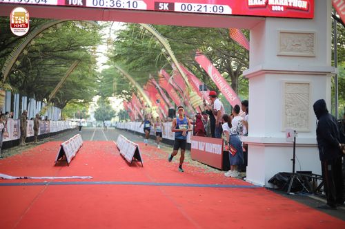 Race photo from Kediri Half Marathon 2024