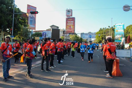 Race photo from Jabar Run 10K 2024