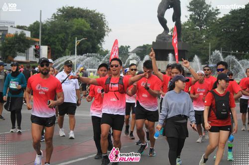 Race photo from Smartfren Run 2025 Vibes