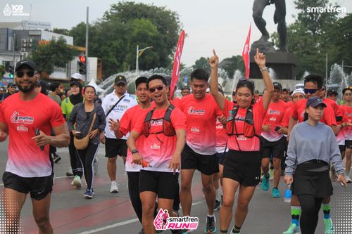 Race photo from Smartfren Run 2025 Vibes