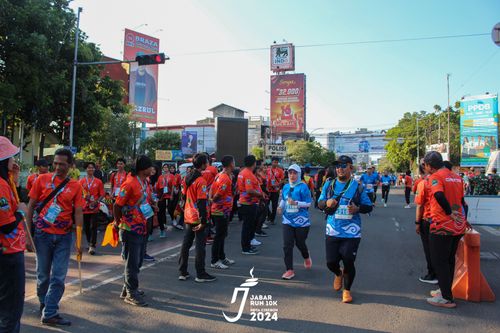 Race photo from Jabar Run 10K 2024