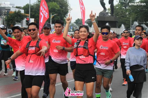 Race photo from Smartfren Run 2025 Vibes