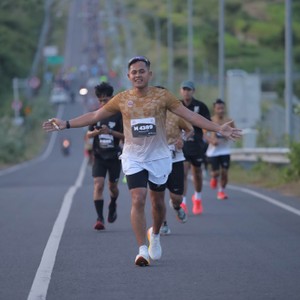 Race photo from KEDIRI HALF MARATHON 2026