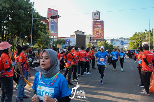 Race photo from Jabar Run 10K 2024