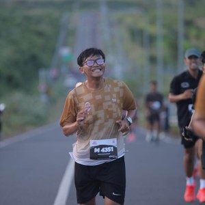 Race photo from KEDIRI HALF MARATHON 2026