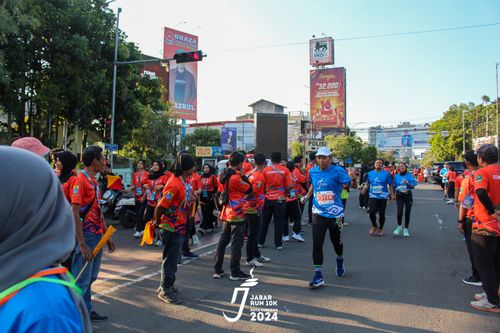 Race photo from Jabar Run 10K 2024