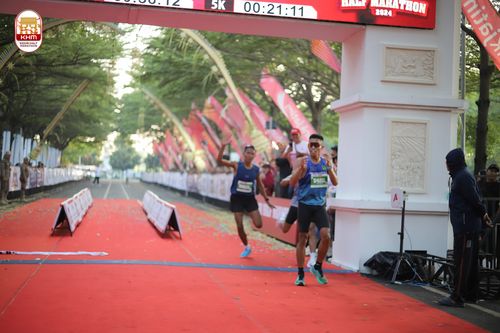 Race photo from Kediri Half Marathon 2024