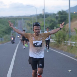 Race photo from KEDIRI HALF MARATHON 2026