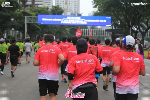 Race photo from Smartfren Run 2025 Vibes
