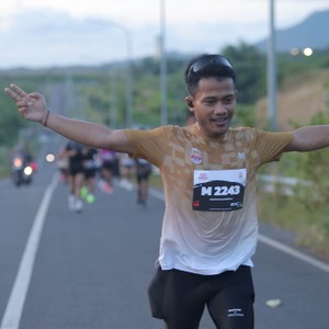 Race photo from KEDIRI HALF MARATHON 2026