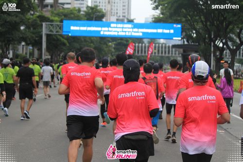 Race photo from Smartfren Run 2025 Vibes