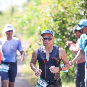 Race photo from Belitung Multisport Festival