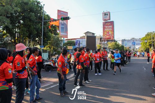 Race photo from Jabar Run 10K 2024