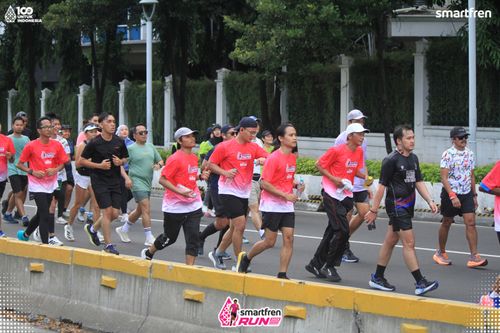 Race photo from Smartfren Run 2025 Vibes