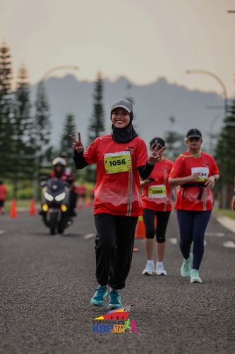 Race photo from CISANGKAN KBP CITY RUN 2025