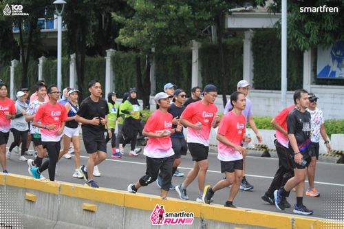 Race photo from Smartfren Run 2025 Vibes