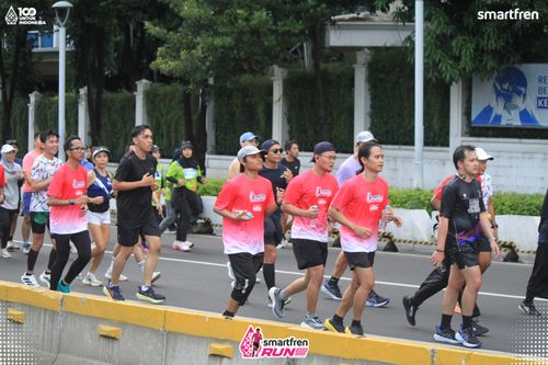 Race photo from Smartfren Run 2025 Vibes