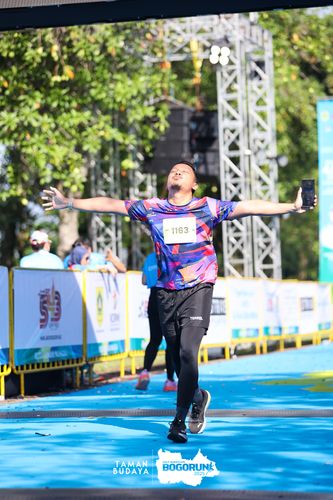 Race photo from Taman Budaya x BOGORUN 2025
