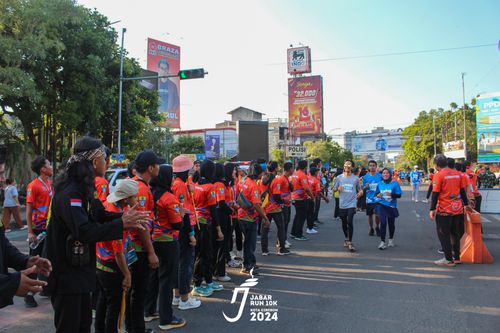 Race photo from Jabar Run 10K 2024