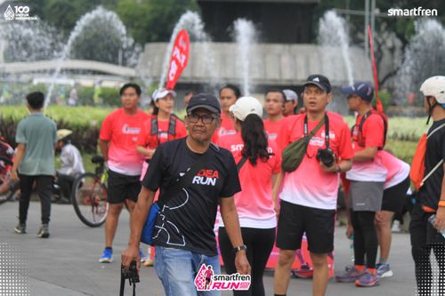 Race photo from Smartfren Run 2025 Vibes