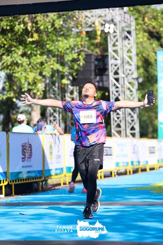 Race photo from Taman Budaya x BOGORUN 2025