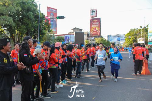 Race photo from Jabar Run 10K 2024