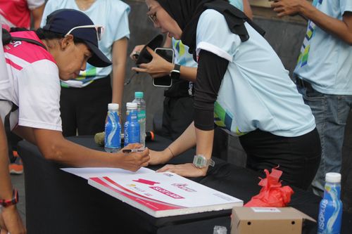 Race photo from Smartfren Run 2024 Vibes