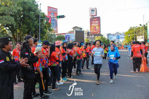 Race photo from Jabar Run 10K 2024