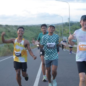 Race photo from KEDIRI HALF MARATHON 2026