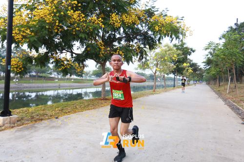 Race photo from ISOPlus Run 2024 Jakarta