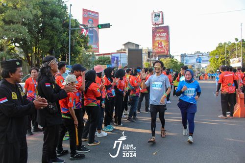 Race photo from Jabar Run 10K 2024