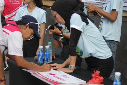 Race photo from Smartfren Run 2024 Vibes