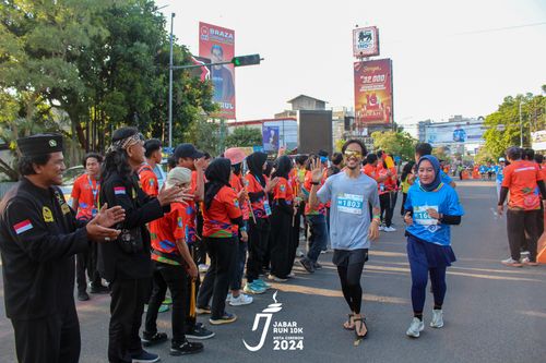 Race photo from Jabar Run 10K 2024