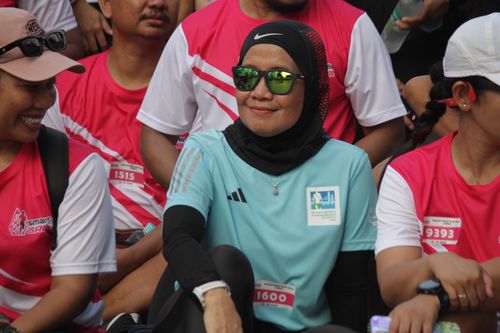 Race photo from Smartfren Run 2024 Vibes