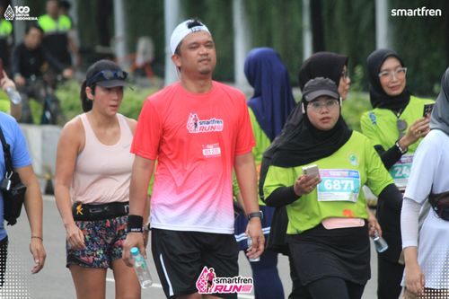 Race photo from Smartfren Run 2025 Vibes