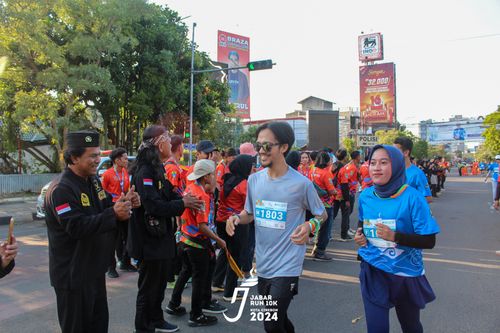 Race photo from Jabar Run 10K 2024