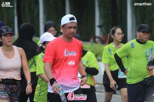 Race photo from Smartfren Run 2025 Vibes