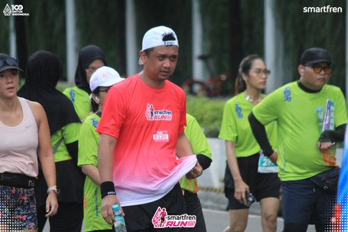 Race photo from Smartfren Run 2025 Vibes