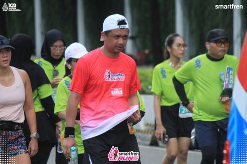 Race photo from Smartfren Run 2025 Vibes
