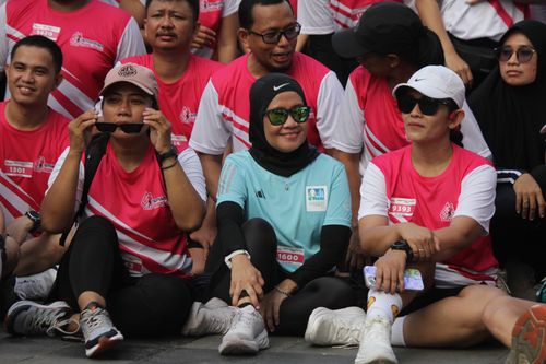 Race photo from Smartfren Run 2024 Vibes