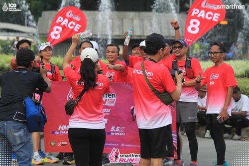 Race photo from Smartfren Run 2025 Vibes